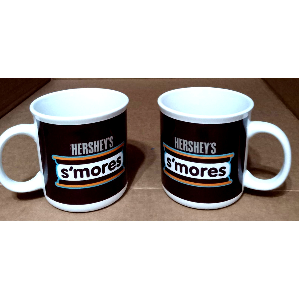 Pair of vintage Hershey's s'mores mugs
